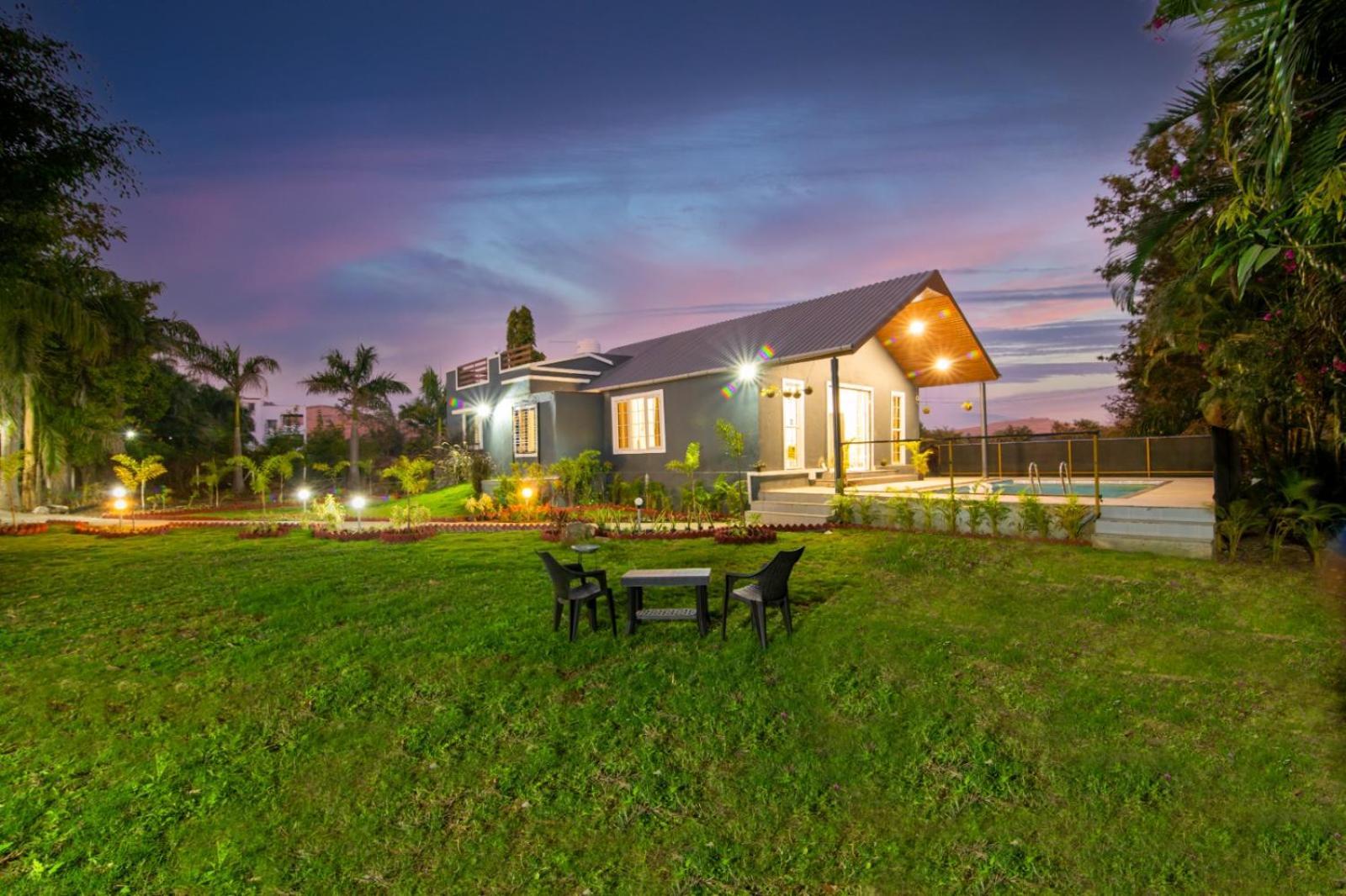 נאסיק Silver Farm Villa מראה חיצוני תמונה